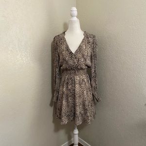 BB DAKOTA Leopard Print Dress